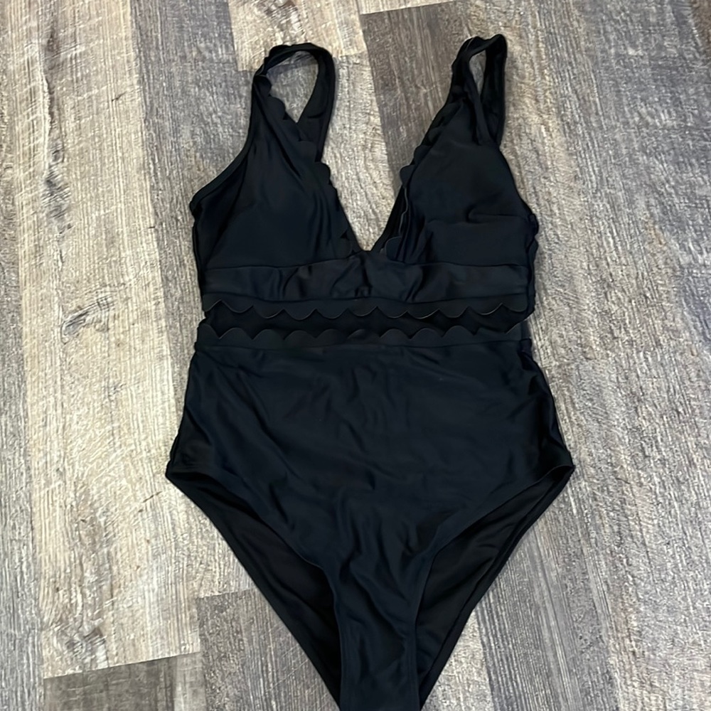 Black Swim Suit one piece